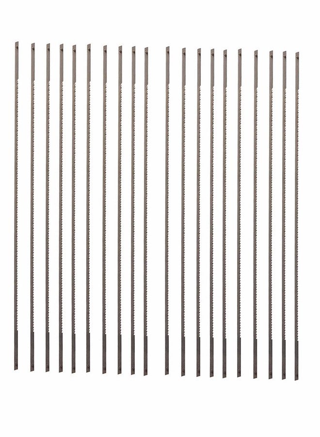 FOXBC Coping Saw Blades for Metal Cutting, 6-1/2 Inch, 24TPI - 20 Pack - Image 1